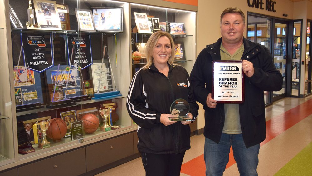 Werribee referees add to the trophy case