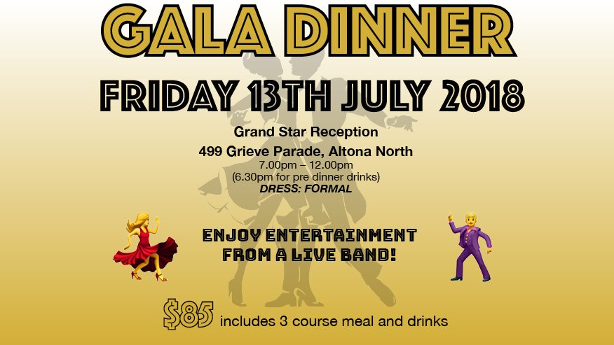 Werribee Basketball's Gala Dinner in July