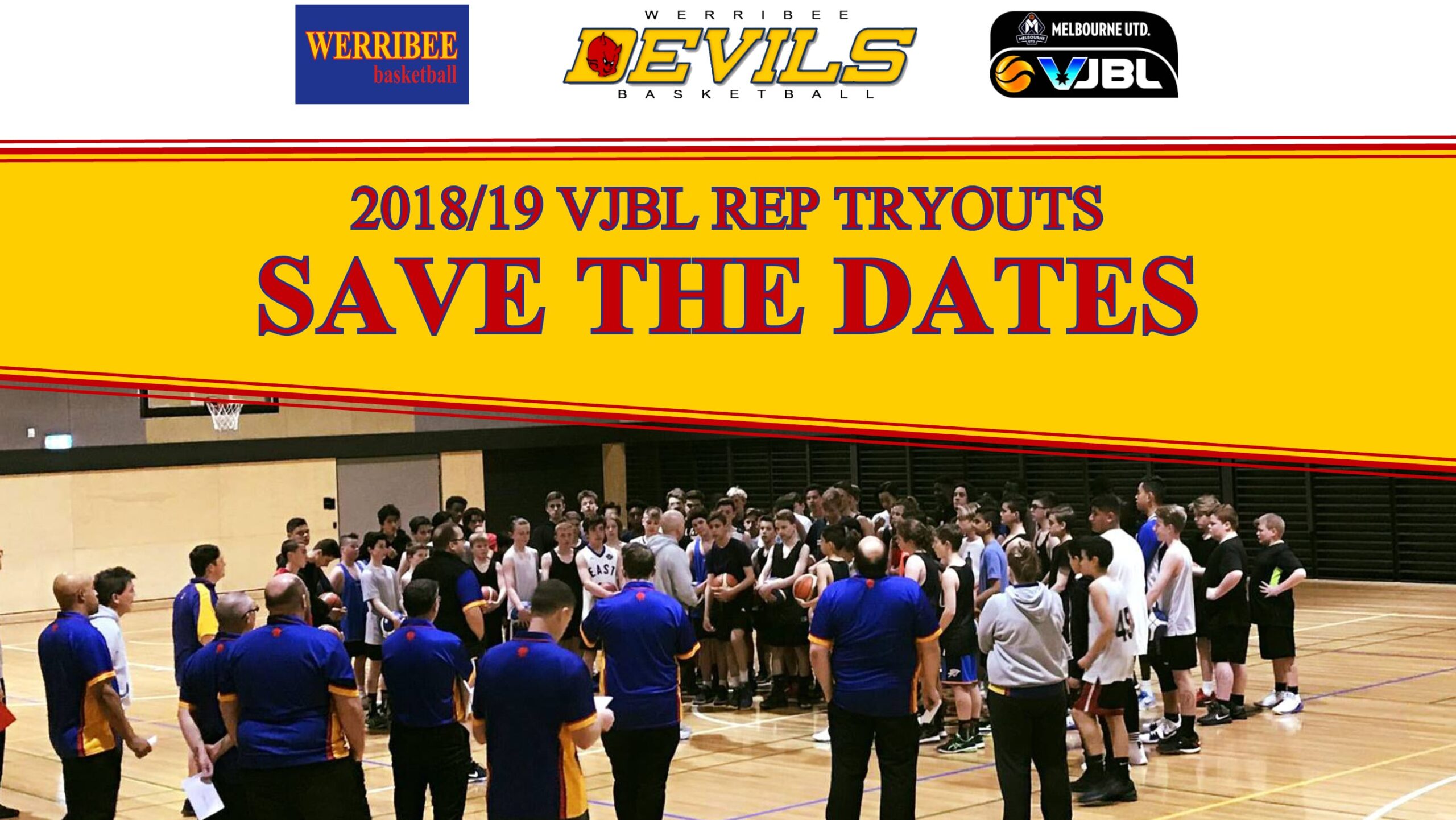 Save the dates for rep tryouts
