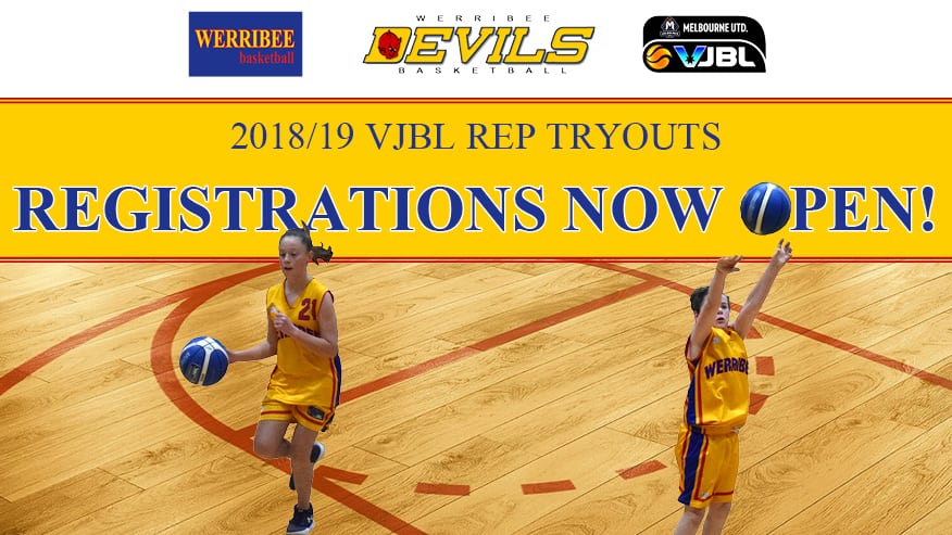Registrations open for 2018/19 VJBL tryouts