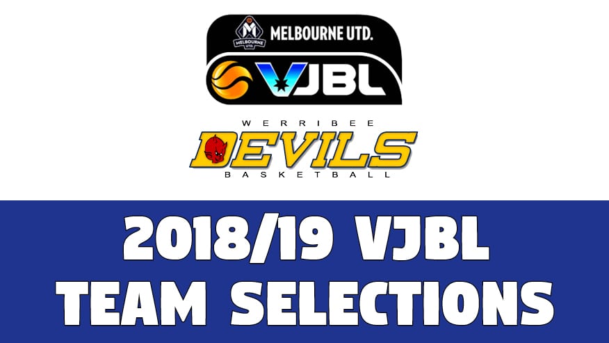 2018/19 VJBL Team Selections