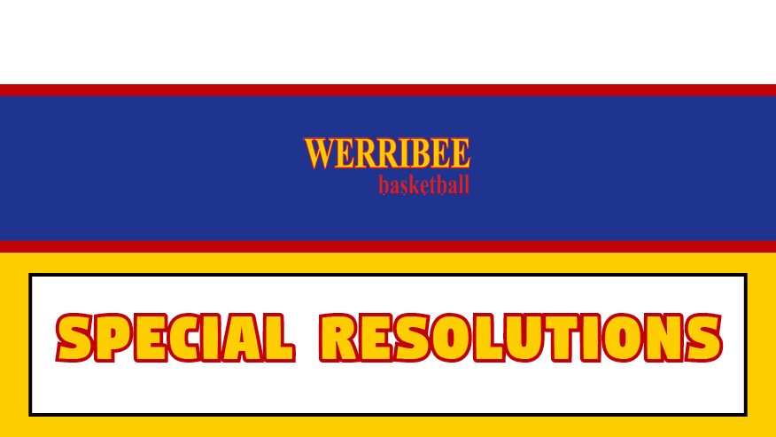 Special resolution 1 & 2