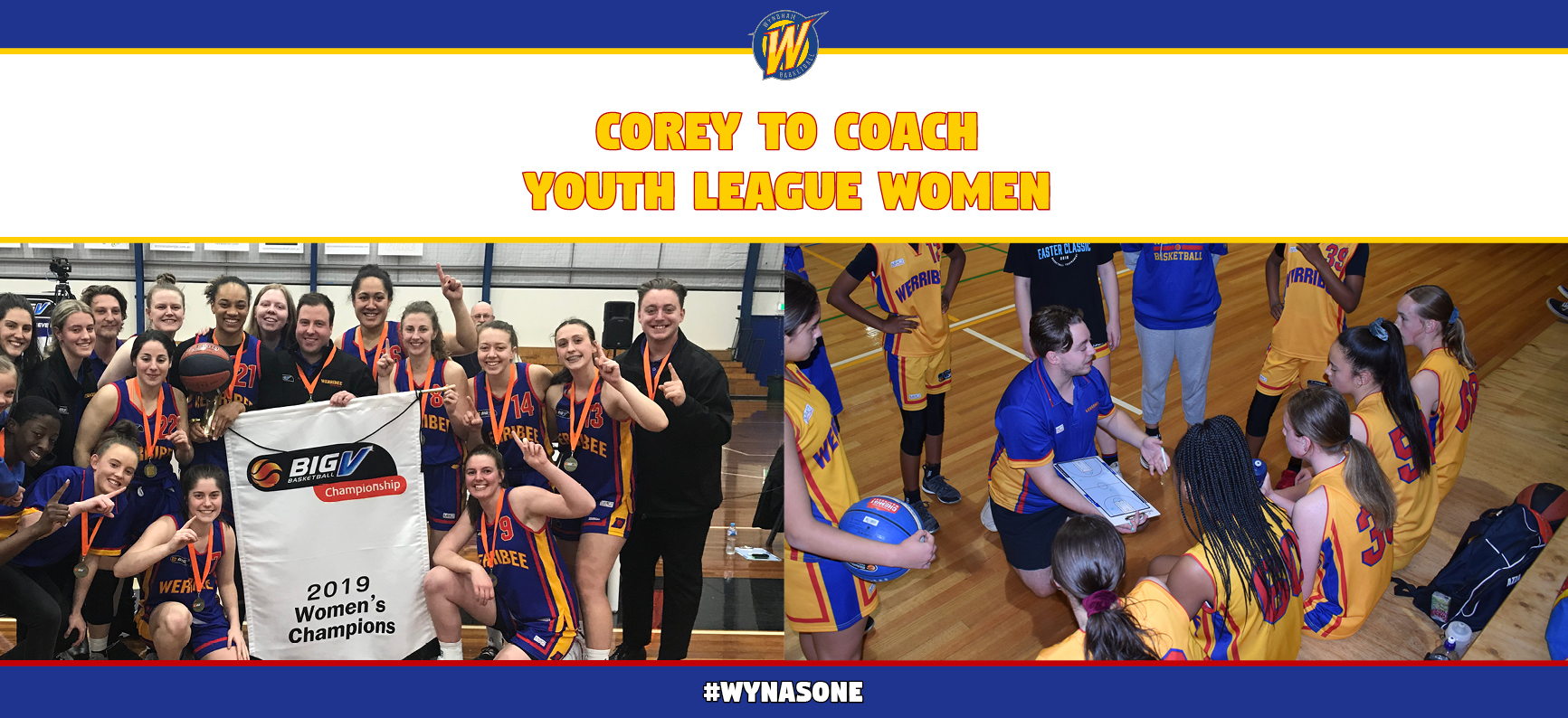 Corey to coach Youth League Women