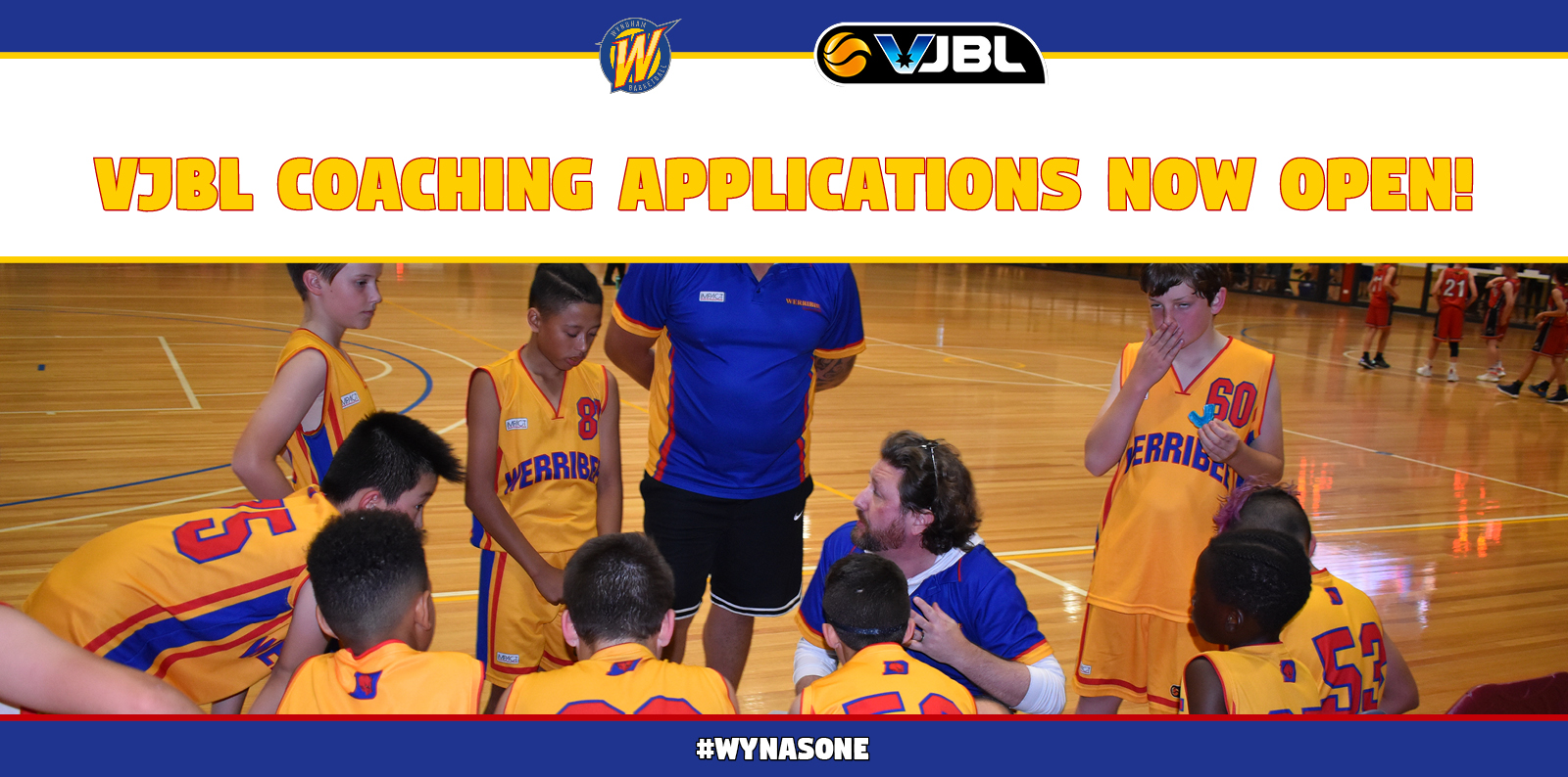 Wyndham Basketball 2020/21 VJBL Coaching Applications NOW OPEN