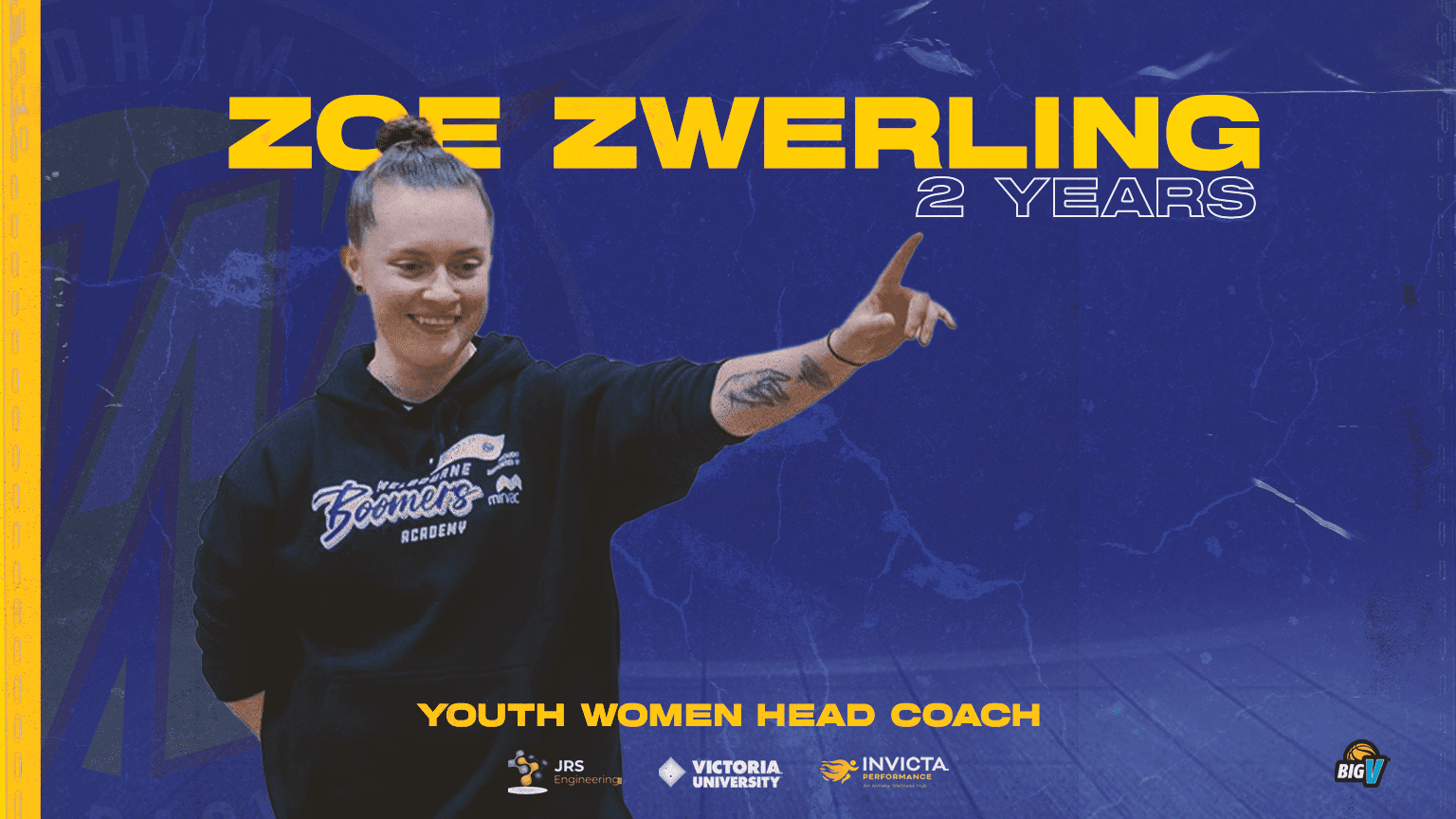 Zoe Zwerling signs as Youth League Women's Head Coach