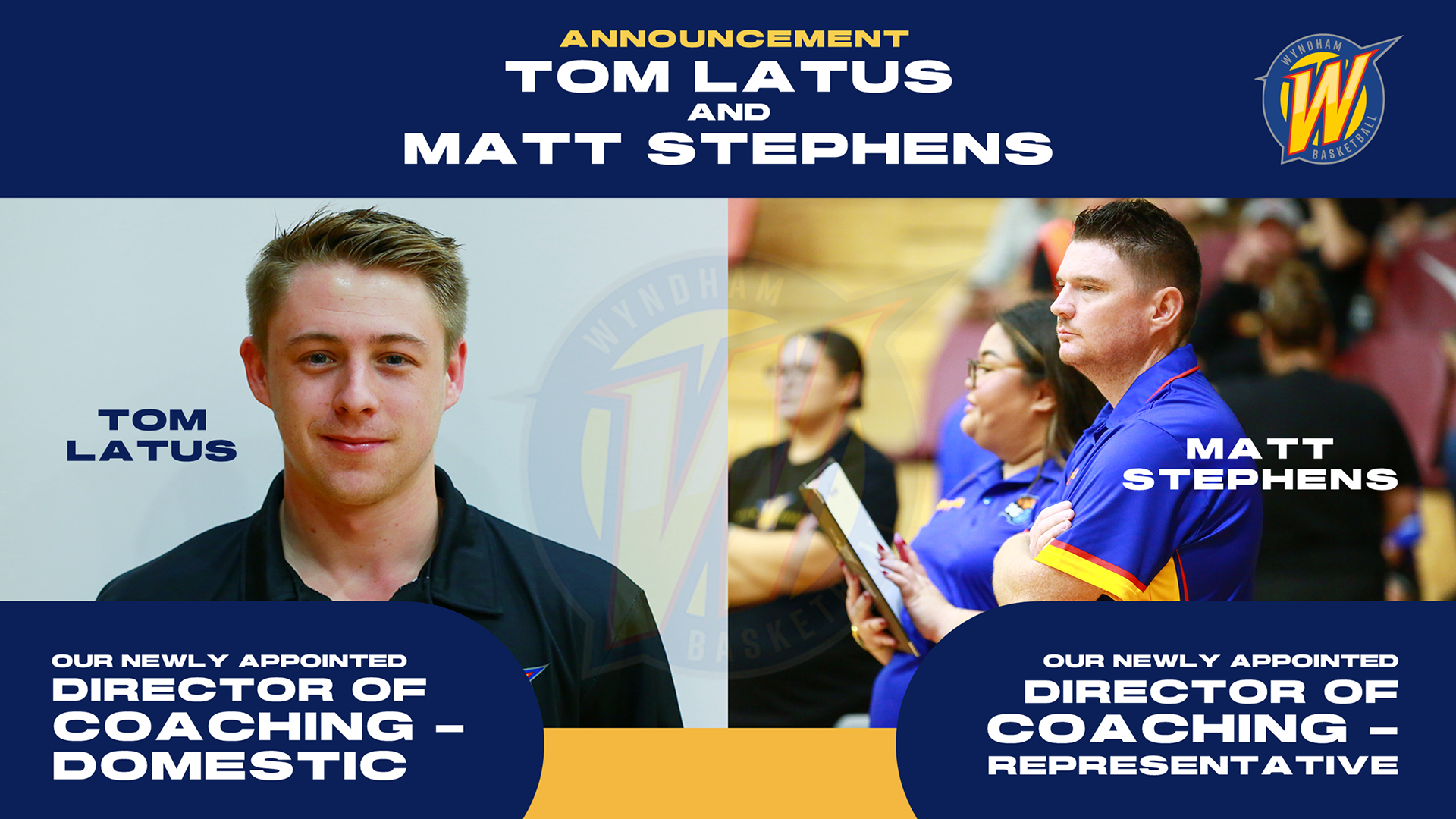 Director of Coaching Annoucements