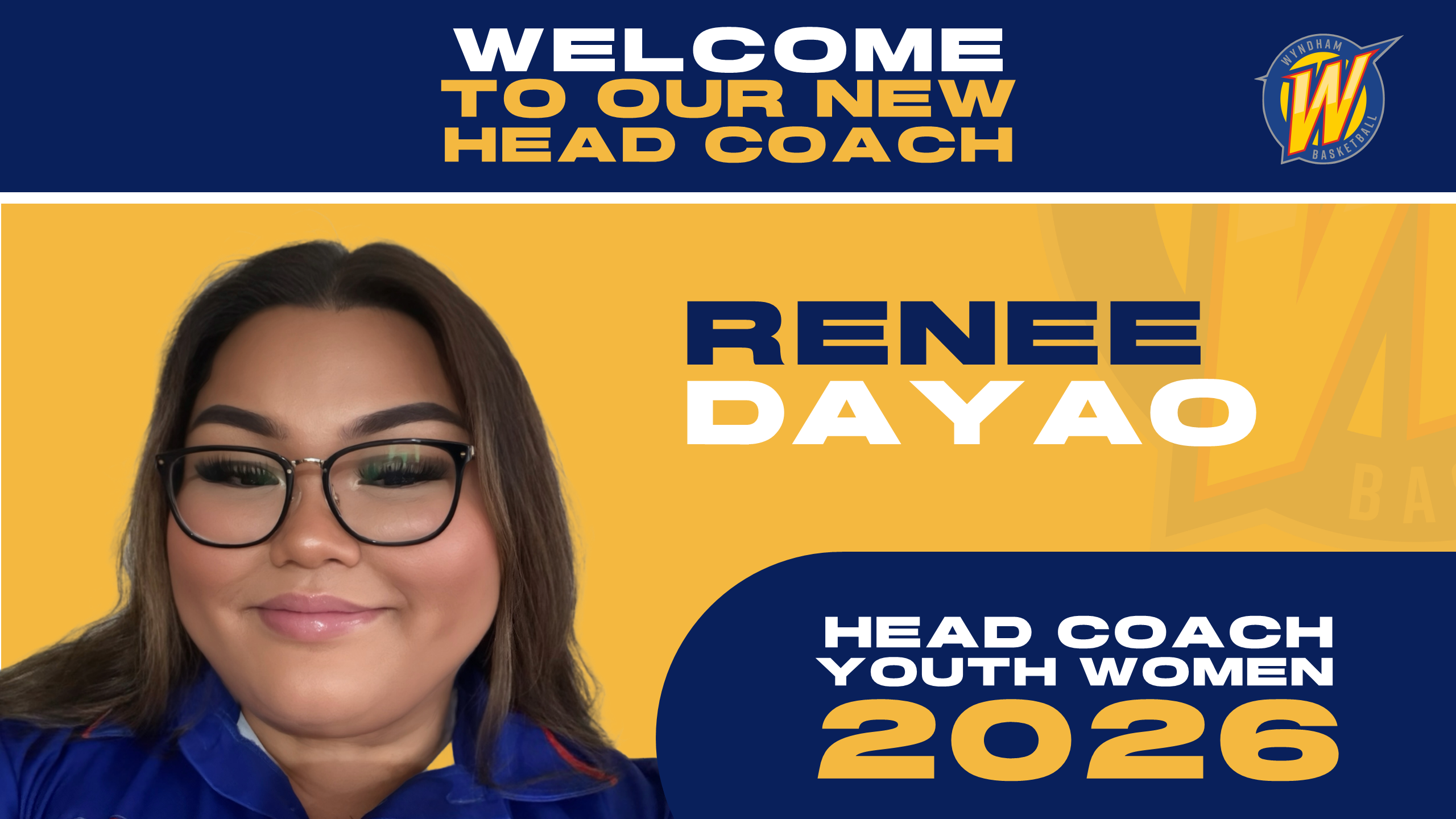 Youth Women Head Coach Appointed for 2026